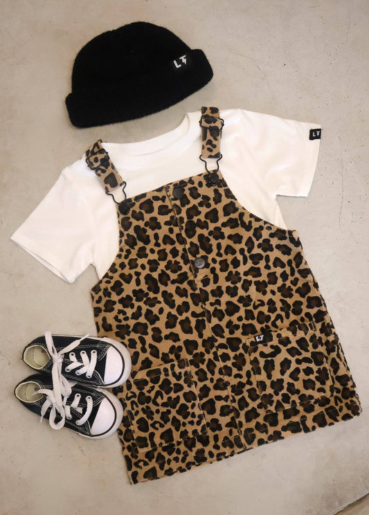 Little Leopard Corduroy Dress