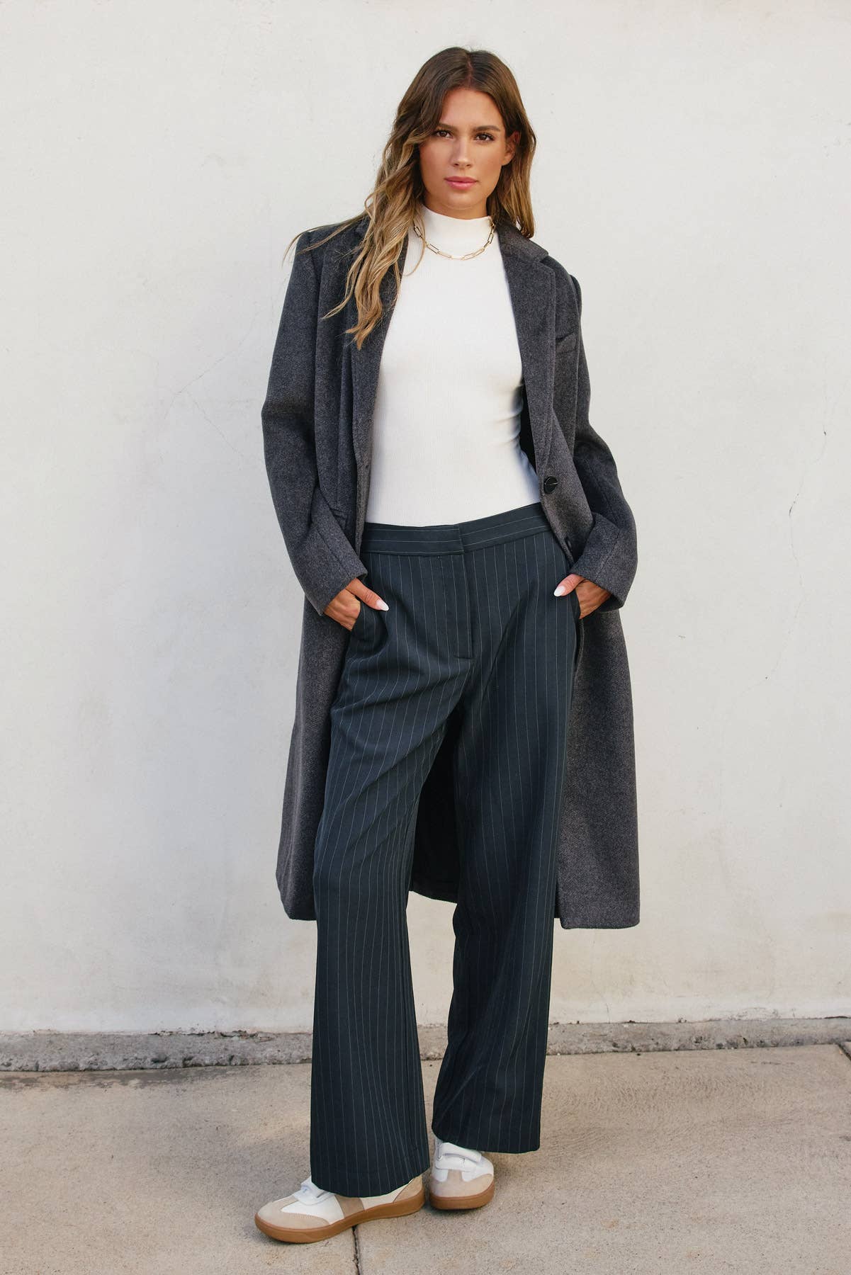 Cozy Long Wool Coat