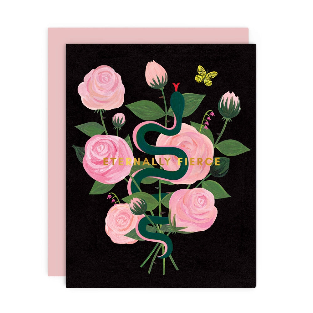 Eternally Fierce Greeting Card