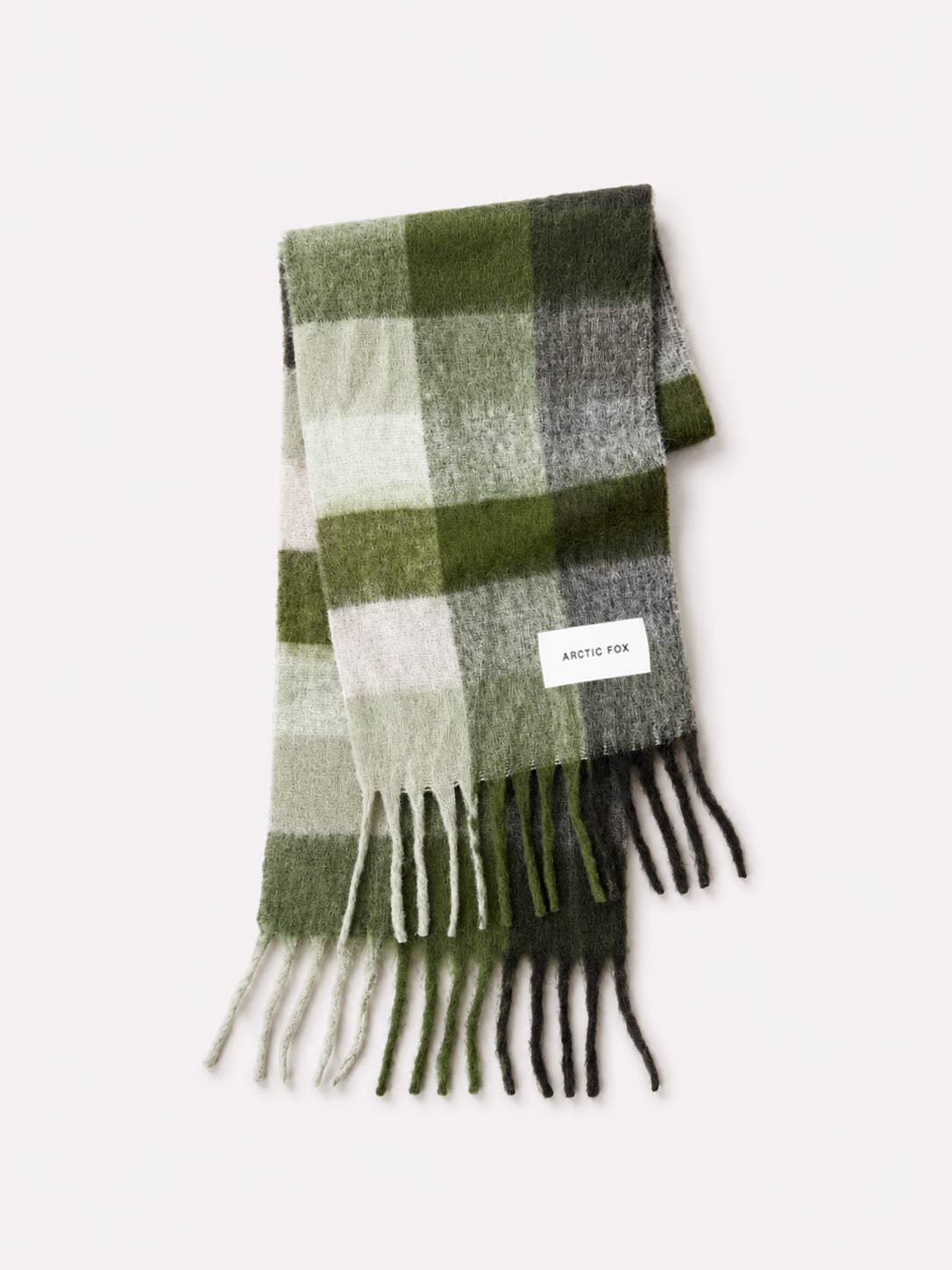 The Reykjavik Scarf - Mossy Greens
