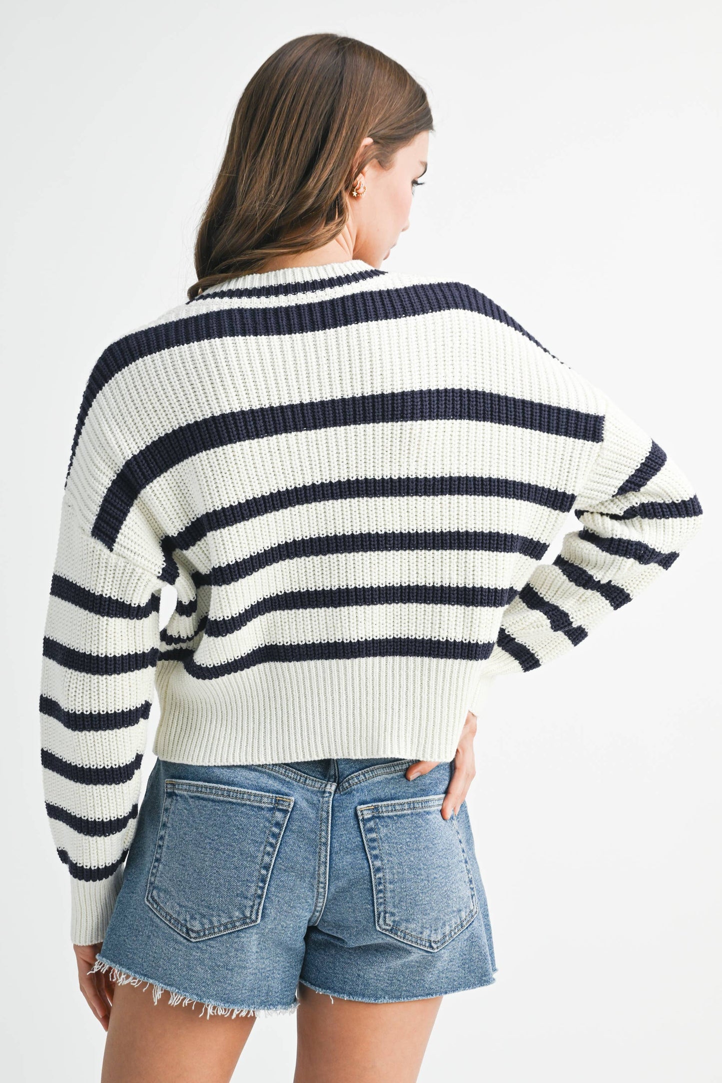 Bona Striped Cardigan