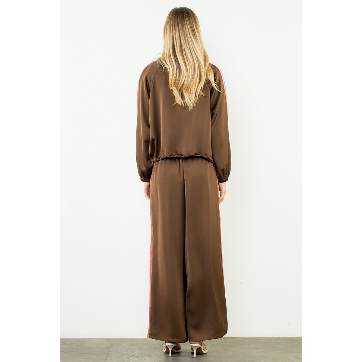 Brown Track Pant