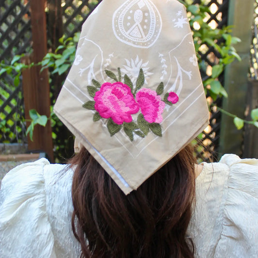The Peony Bandana