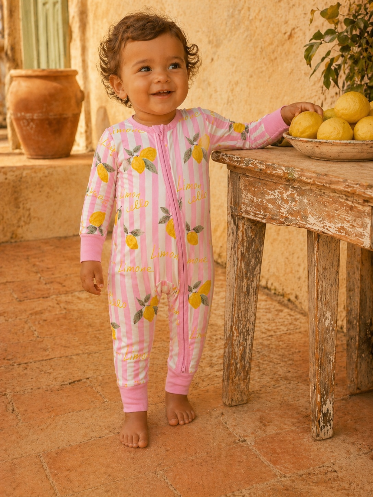 Lemon Amore Romper