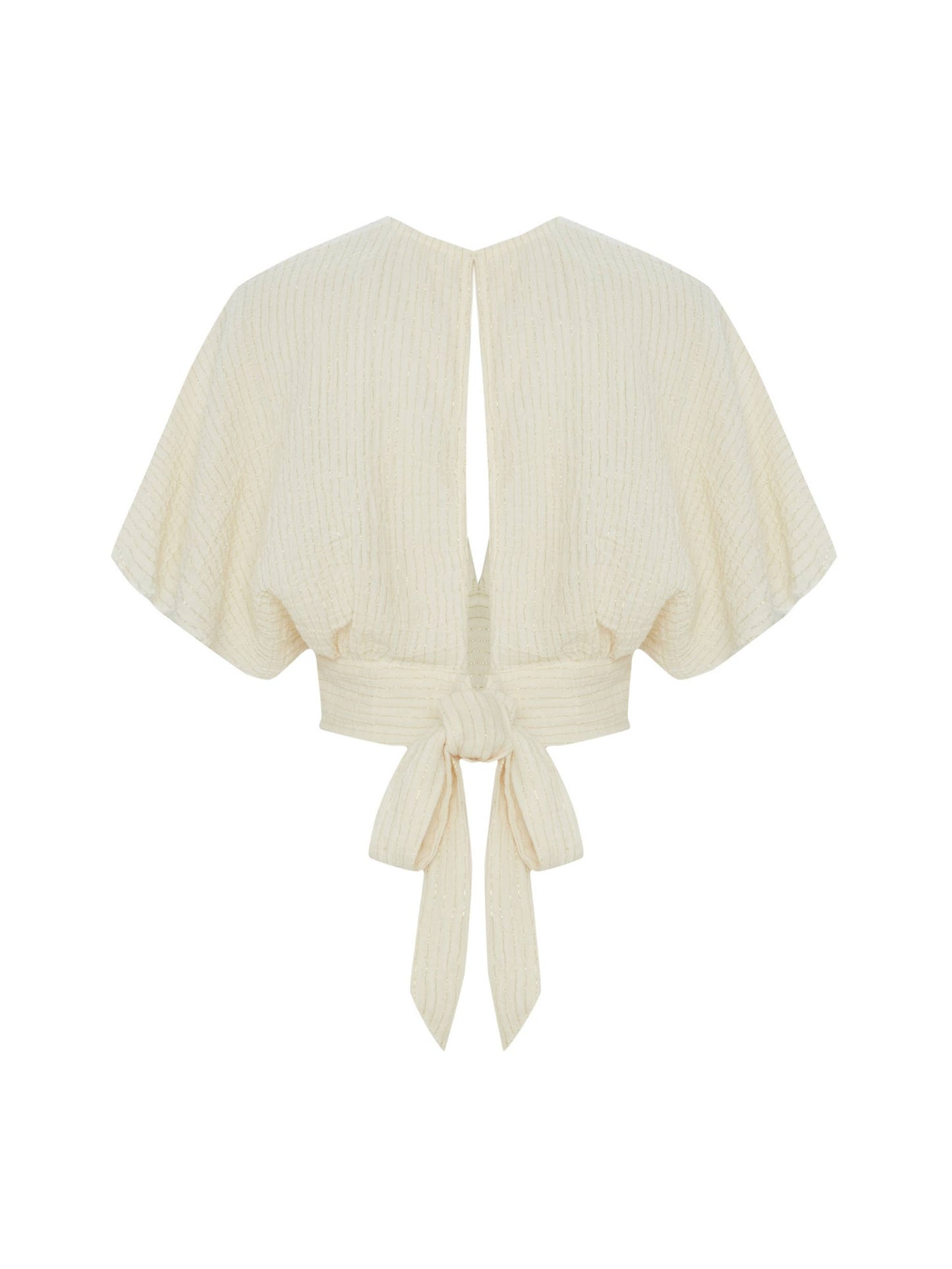 Mare Top - Gold Stripes