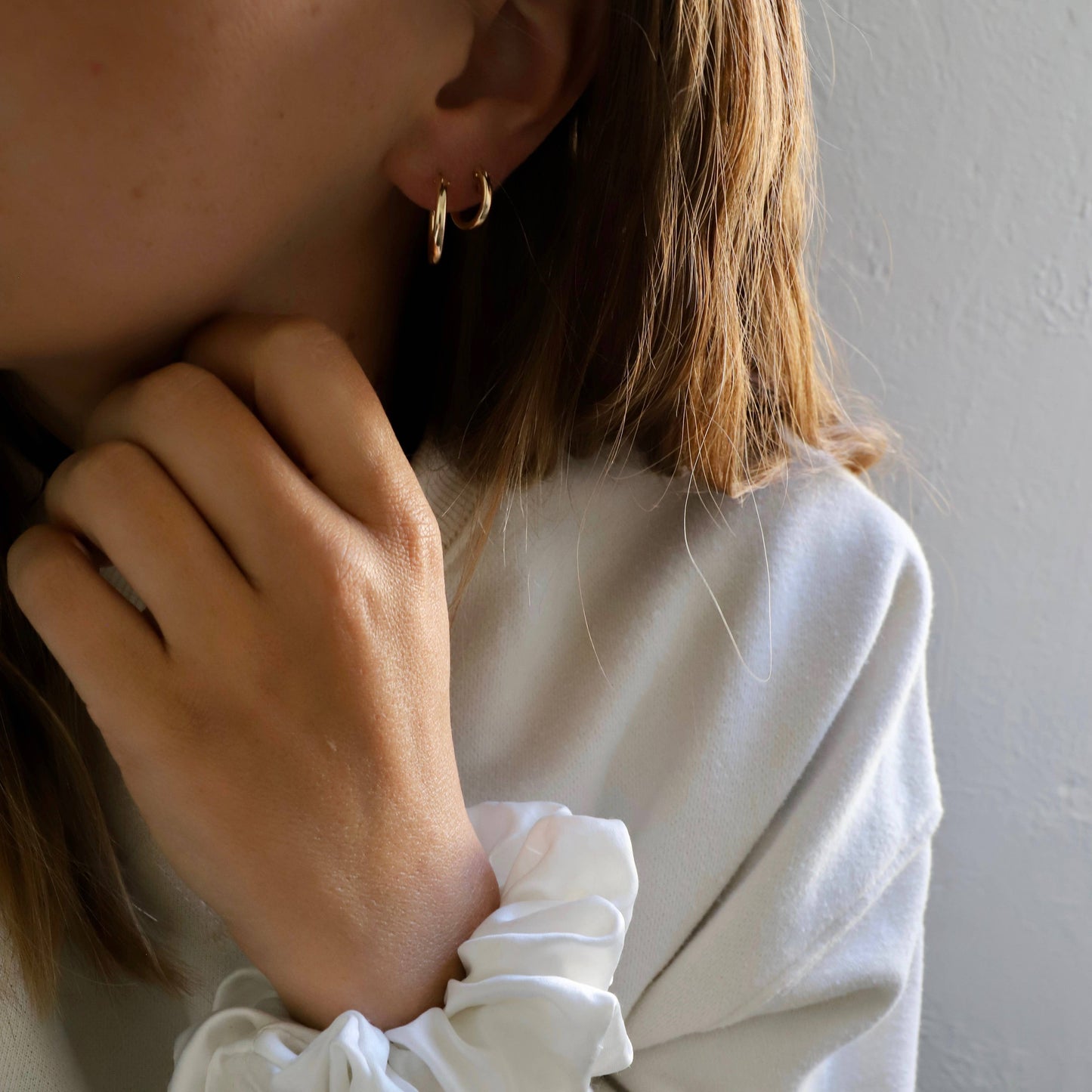 Small Gold Filled Hoops