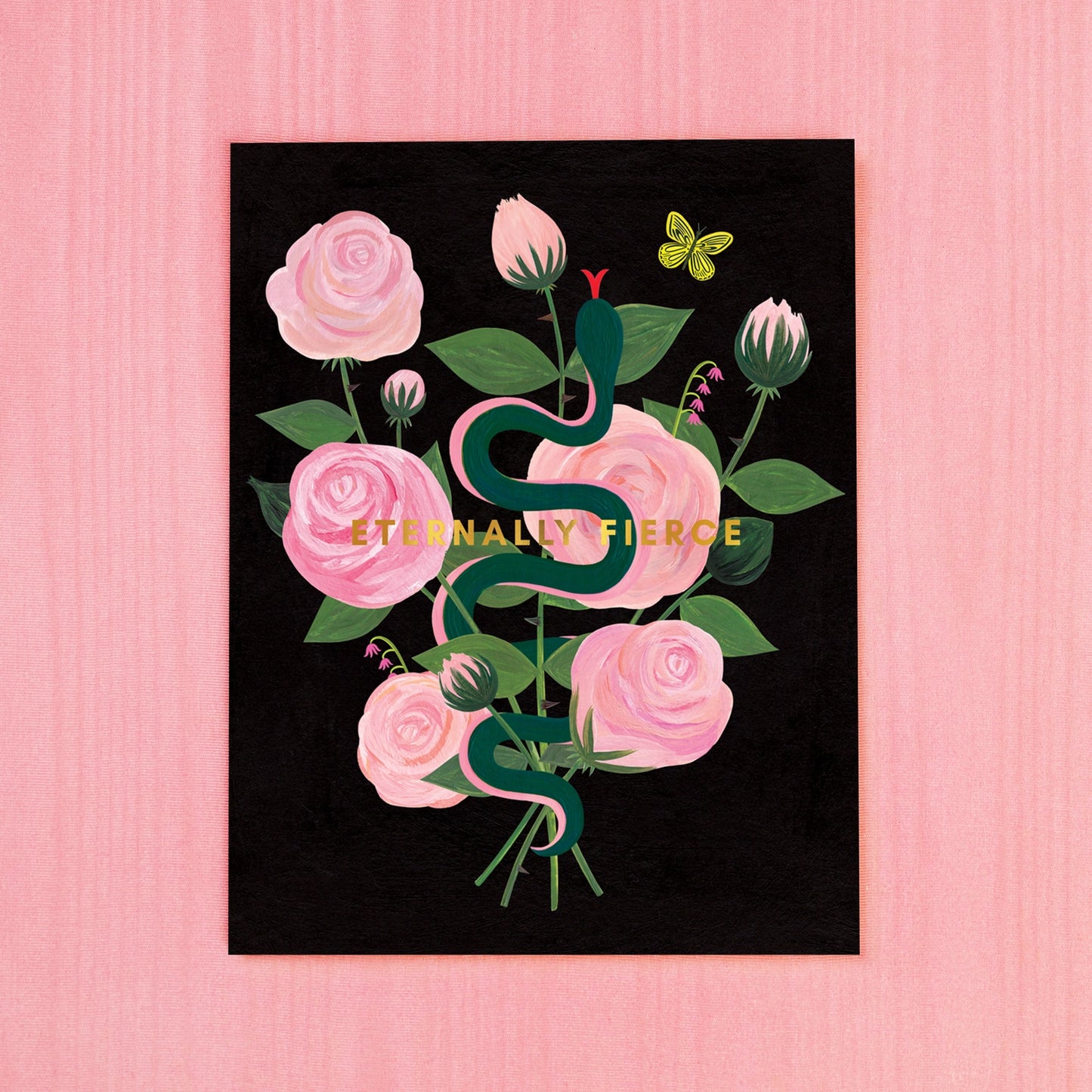Eternally Fierce Greeting Card
