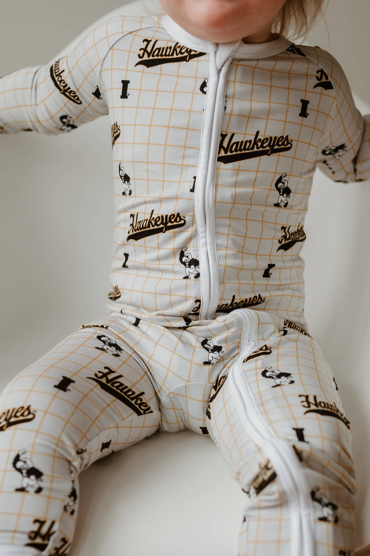 Zip Romper | Vintage Iowa