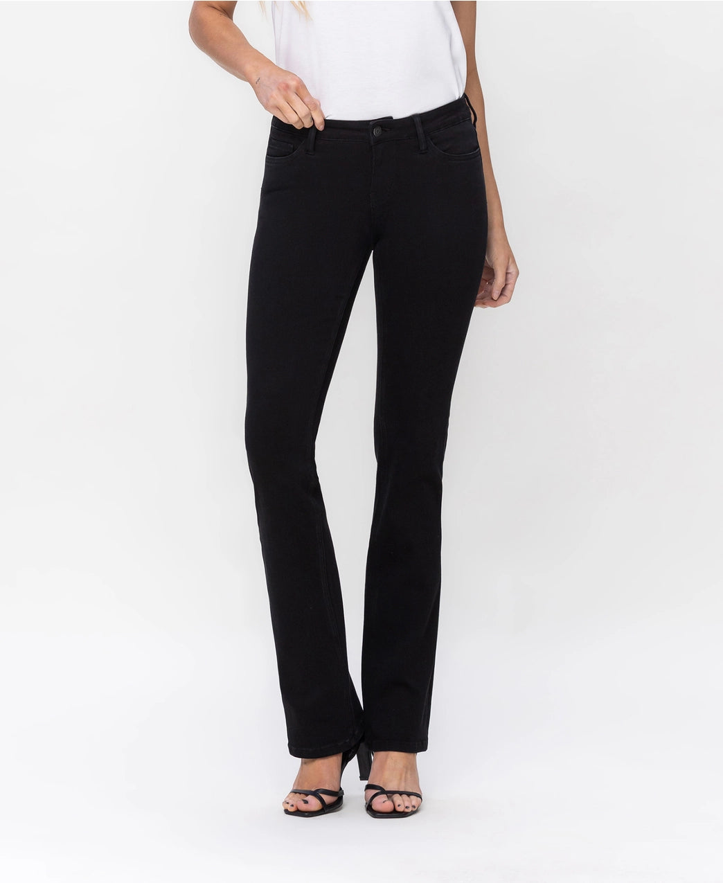 Quinn Low Rise Bootcut Jeans