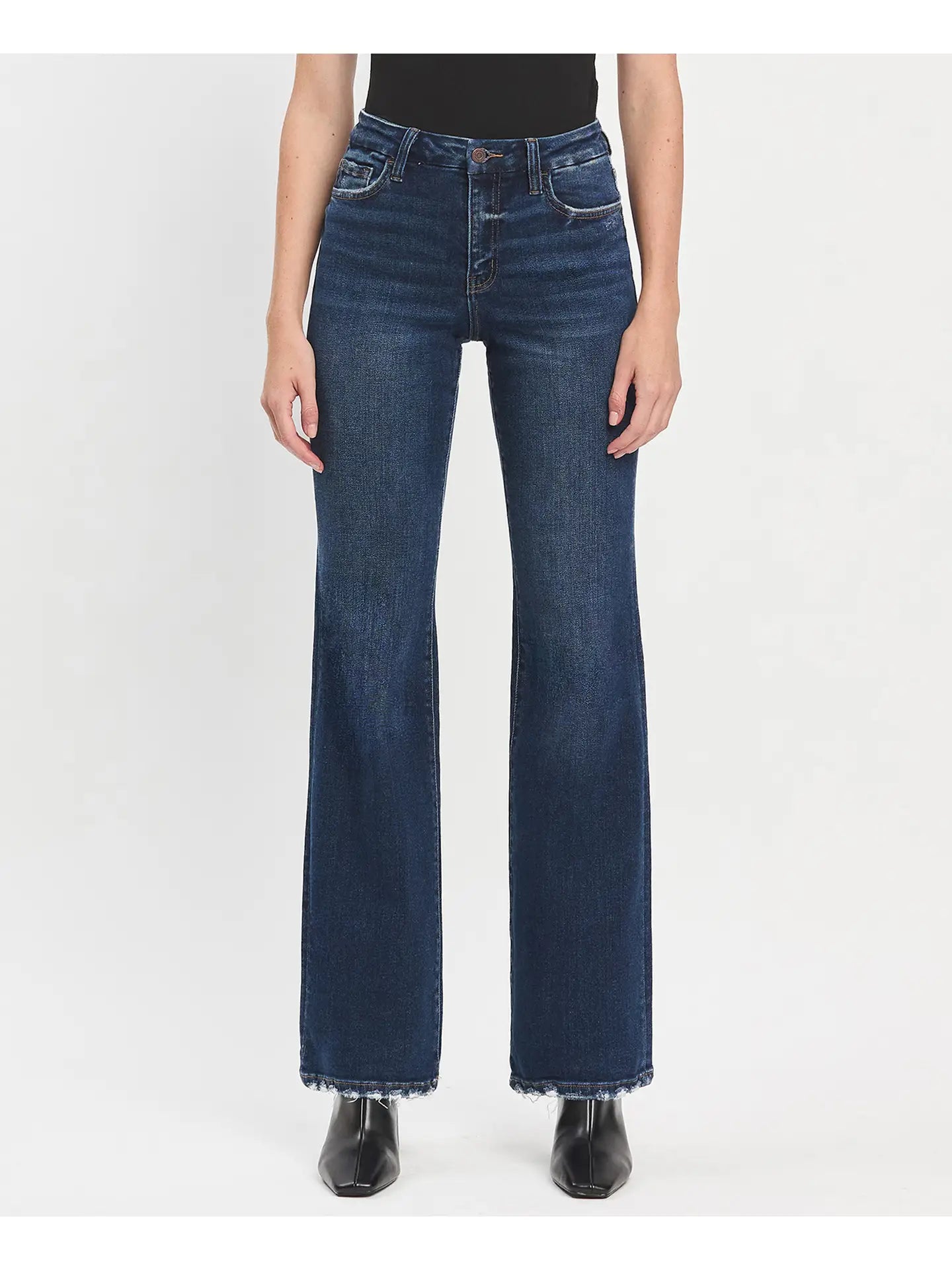 High Rise Relaxed Flare