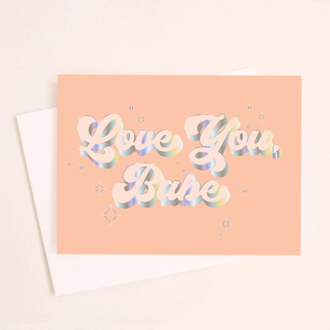 Love You Babe Greeting Card