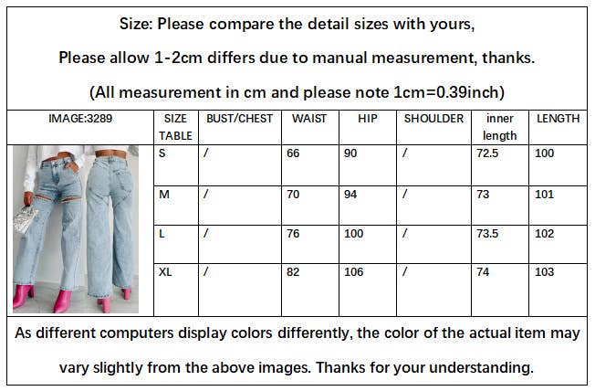 Rhinestone jeans