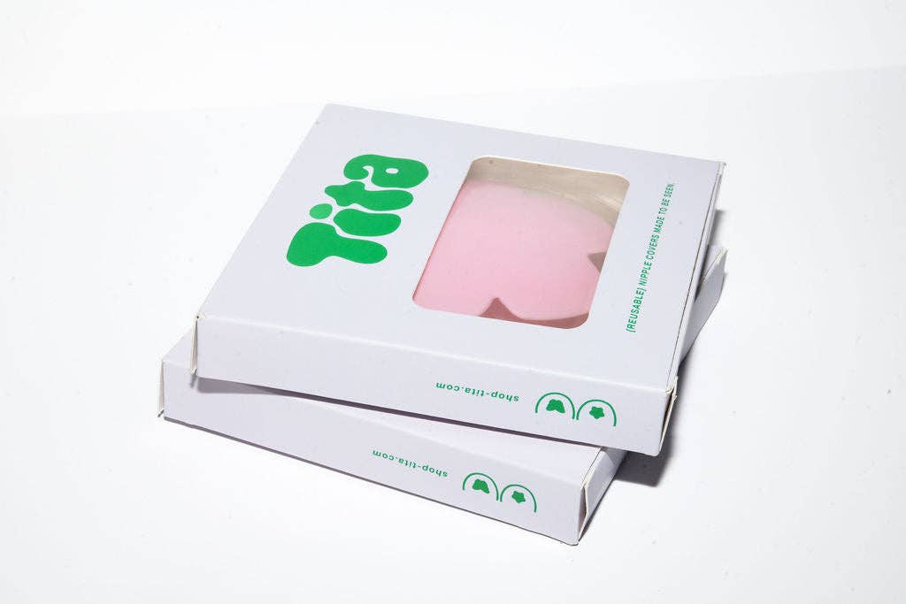 Butterfly Nipple Covers in Pink | Seamless & Reusable
