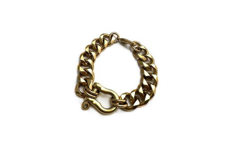 CHAIN: SHACKLE BRACELET