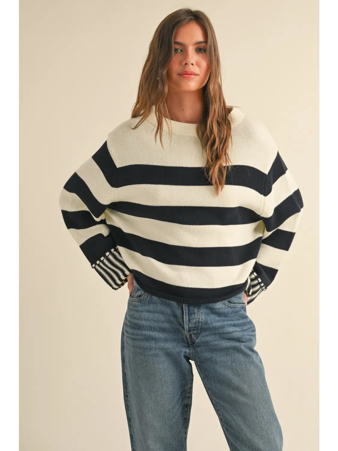 Black/White Sweater