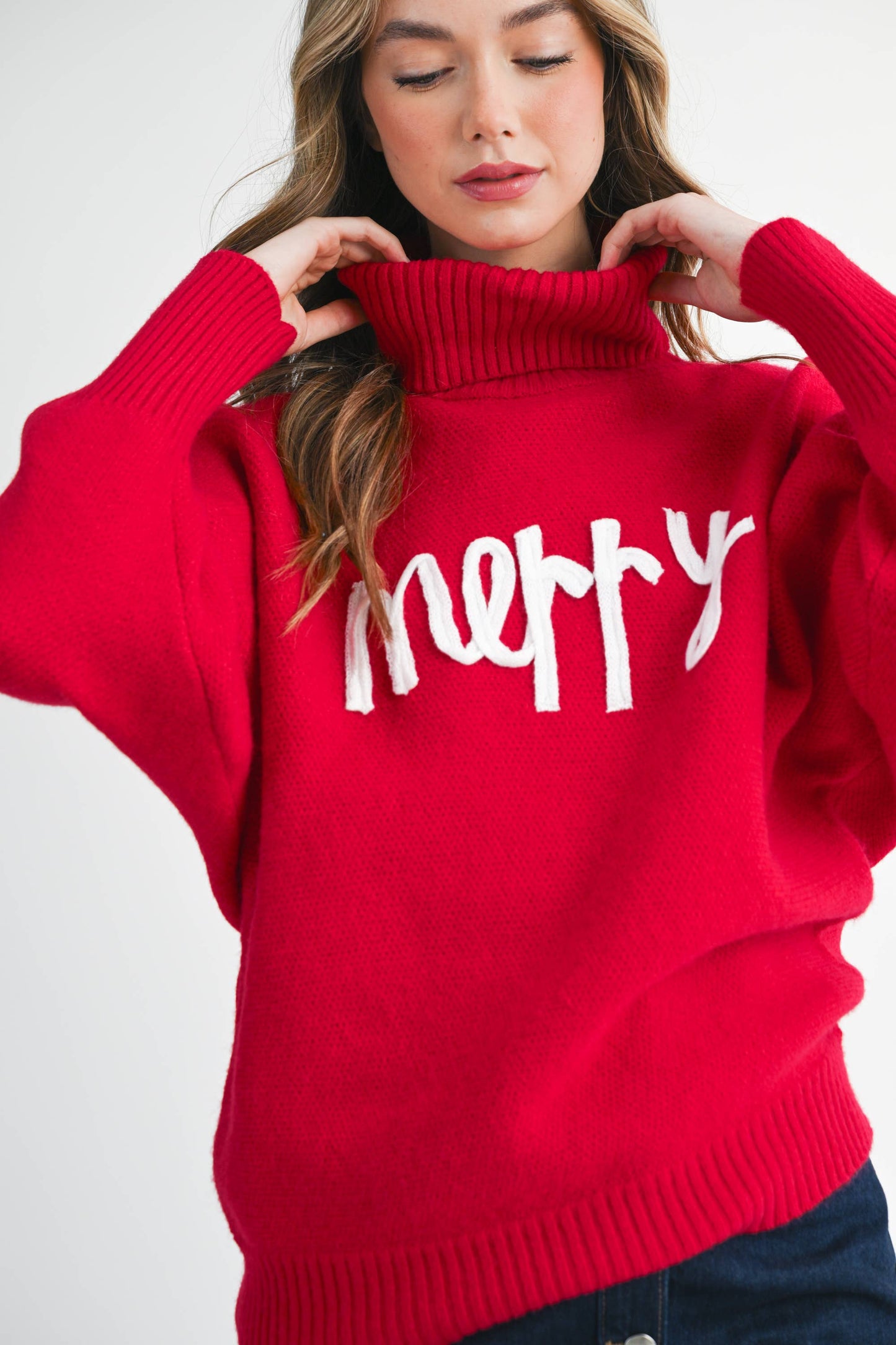 Merry Turtleneck Sweater