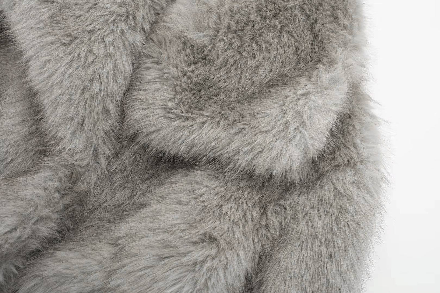 Faux fur coat