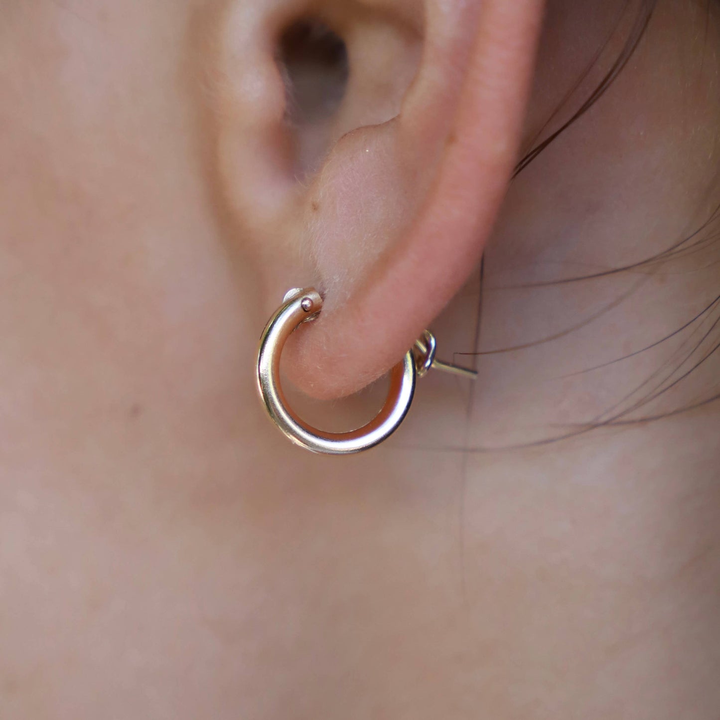 Small Gold Filled Hoops