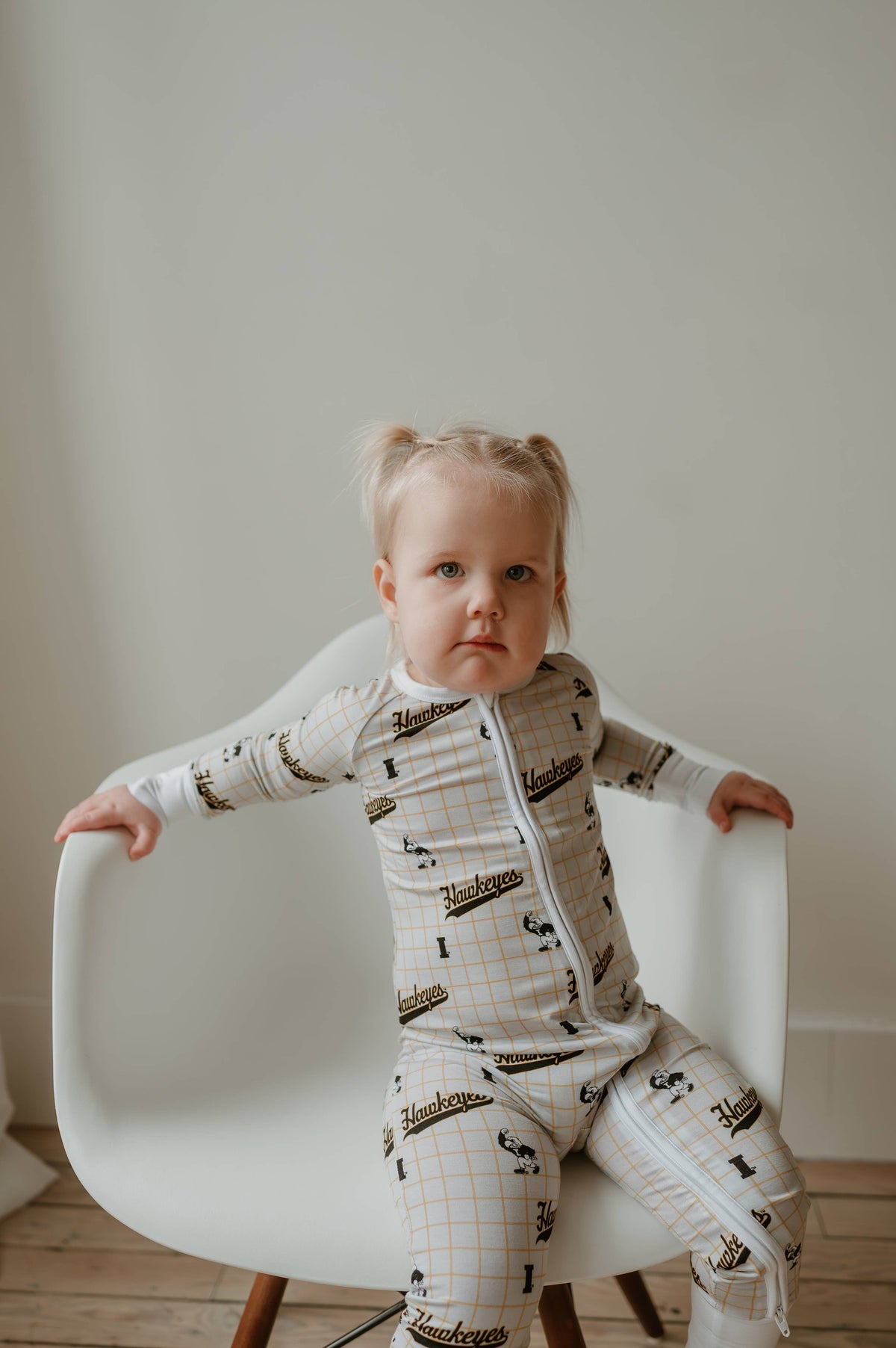 Zip Romper | Vintage Iowa
