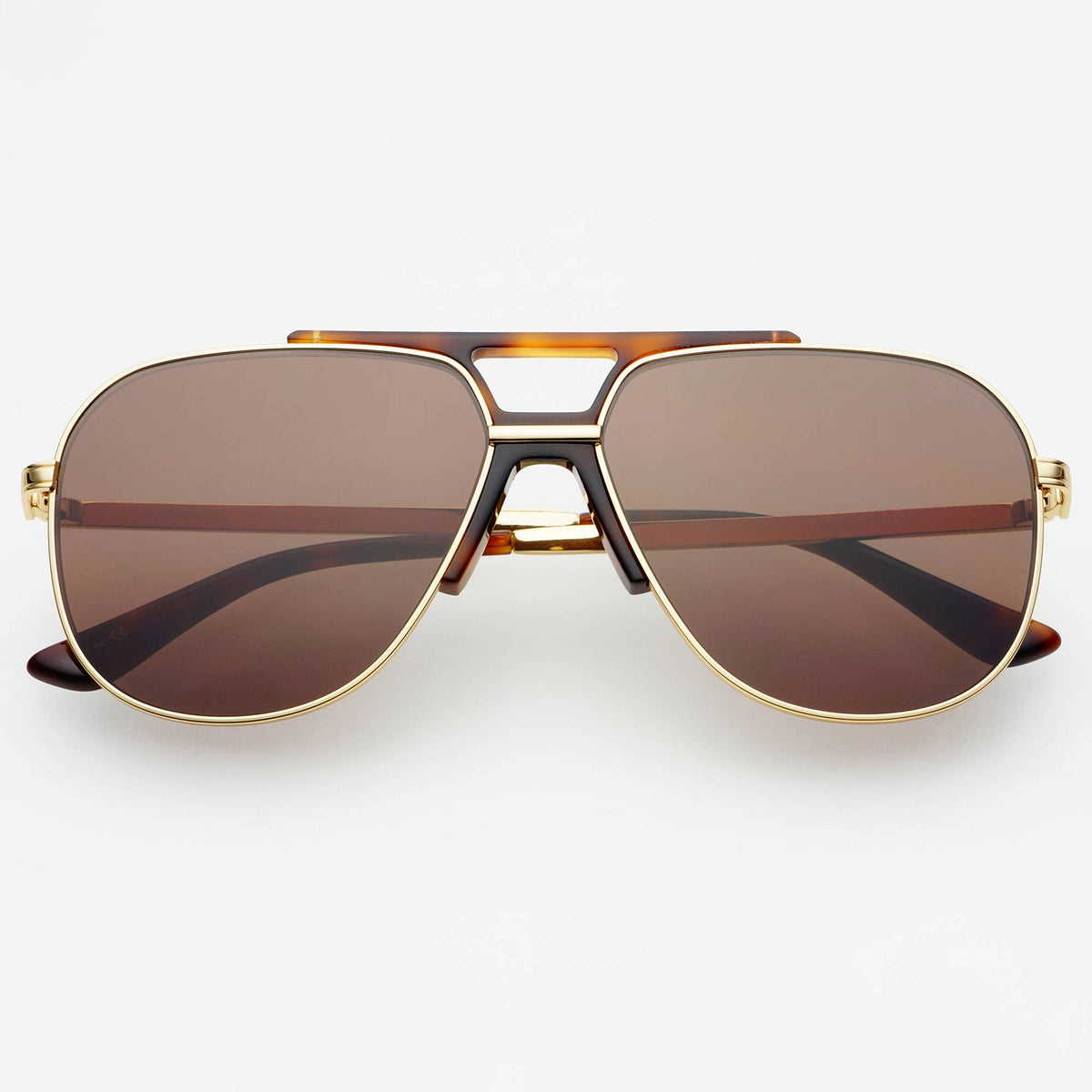 Logan Dark Brown Sunglasses