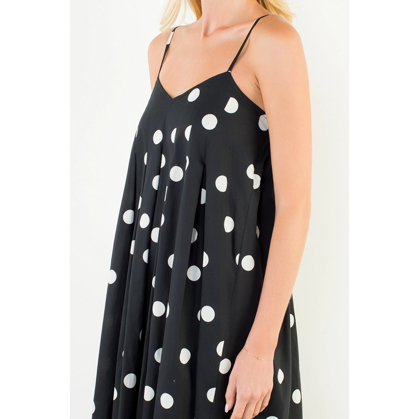 Black and White Polka Dot Dress
