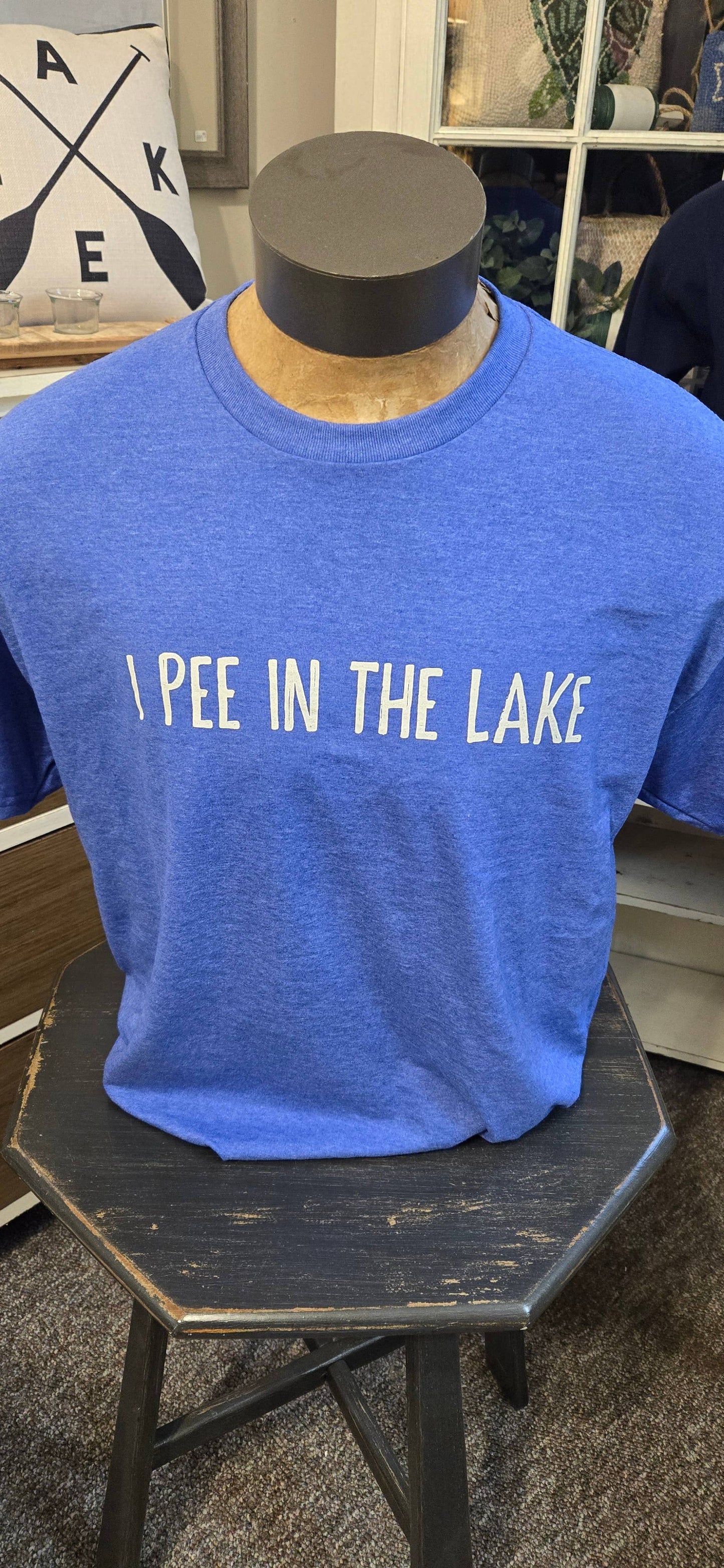 I Pee In The Lake - Heather Sport Royal