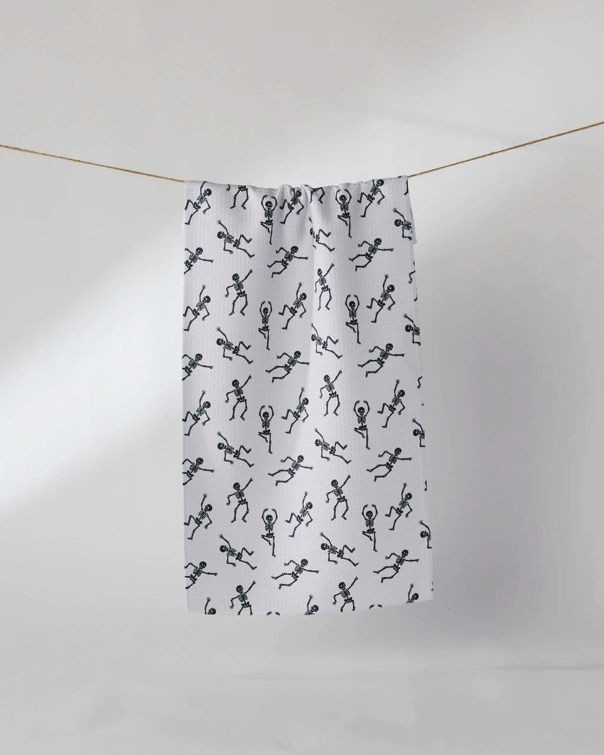 Bone Jamboree White Bar Towel