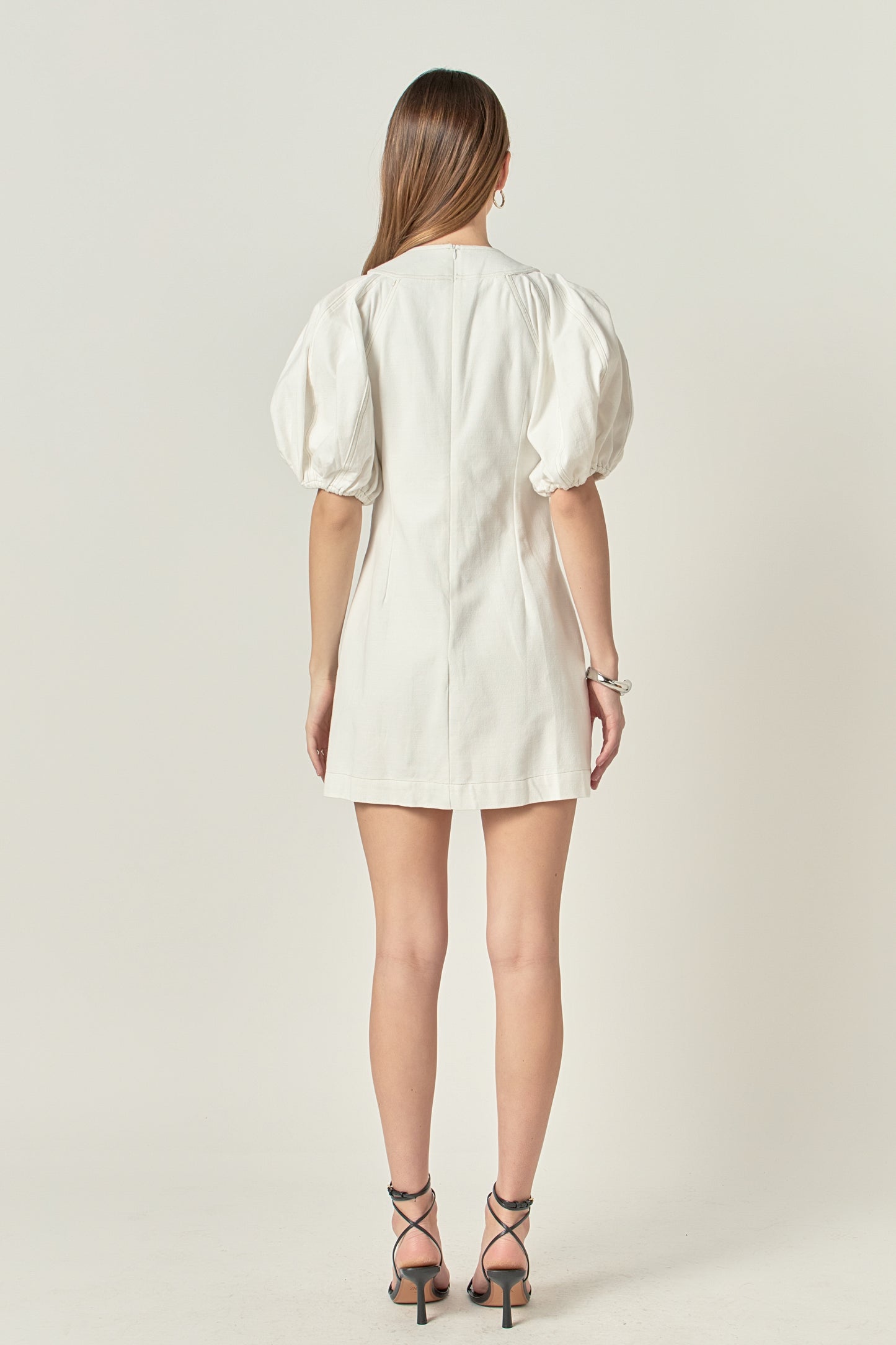 Laced Up Mini Dress
