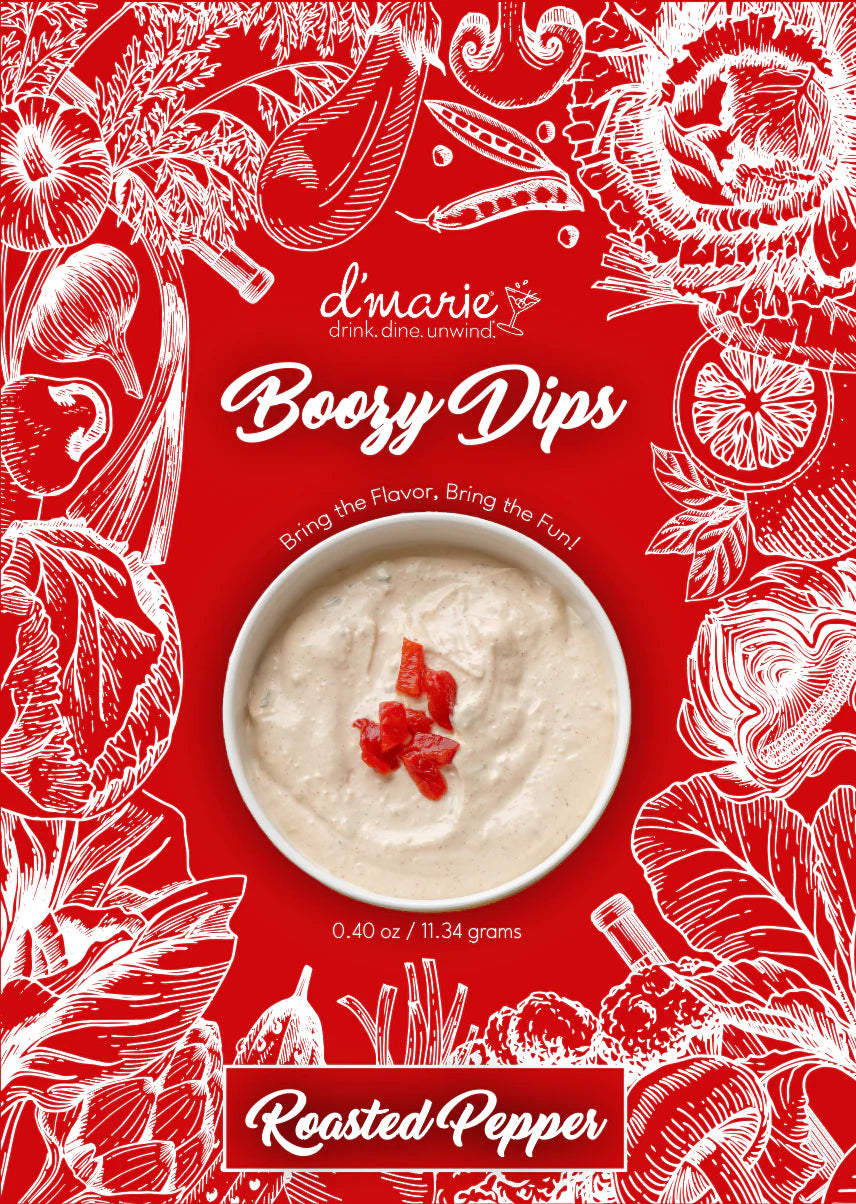 Boozy Dips - Roasted Pepper