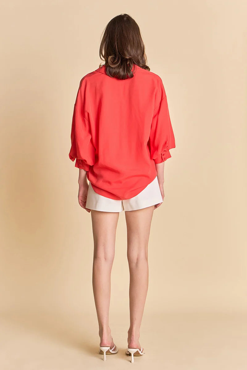 Red/Orange Blouse