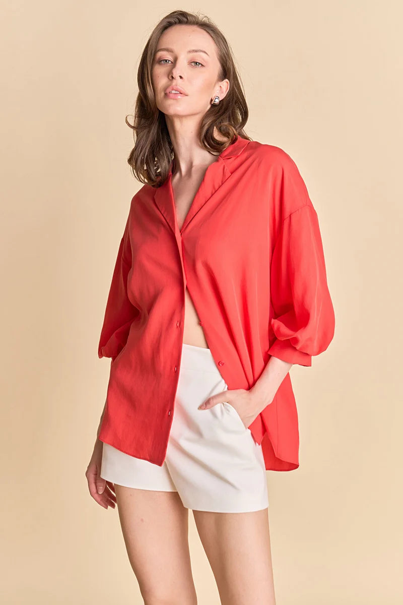 Red/Orange Blouse