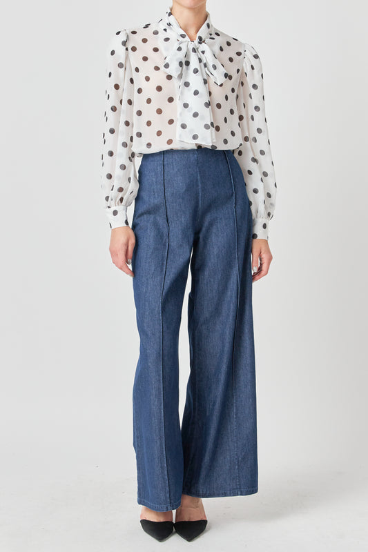 Fitted Creased Pant