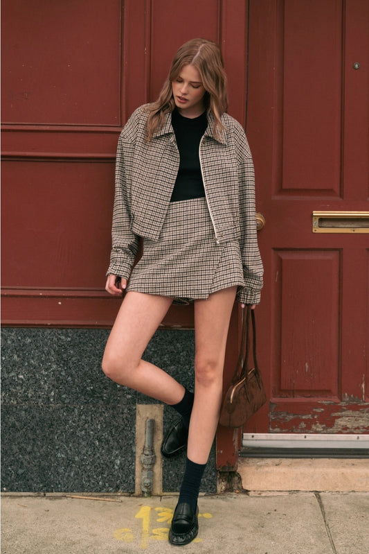 Houndstooth Jacket