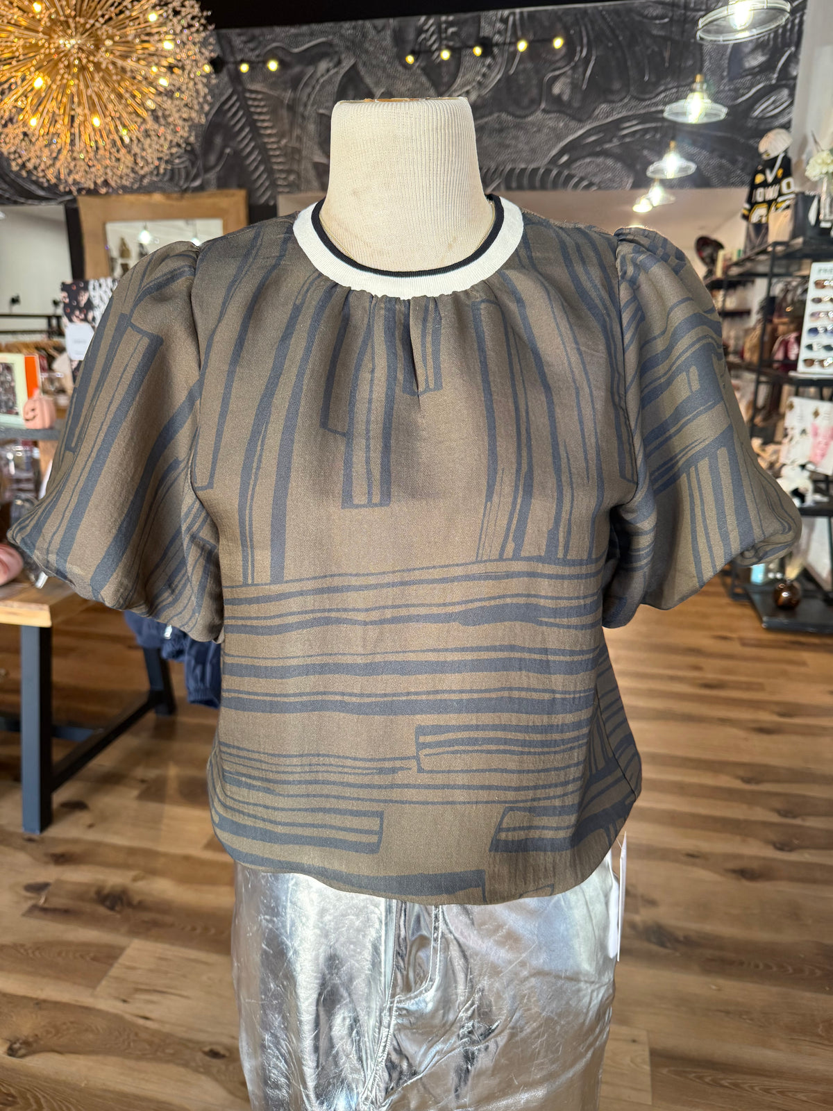 Zebra Top