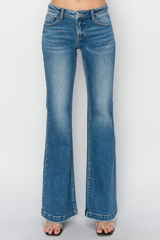 Mabel Low-Rise Flare Jeans
