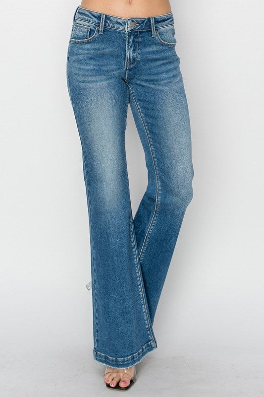 Mabel Low-Rise Flare Jeans