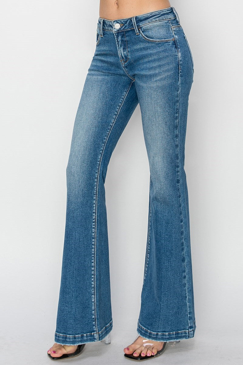 Mabel Low-Rise Flare Jeans