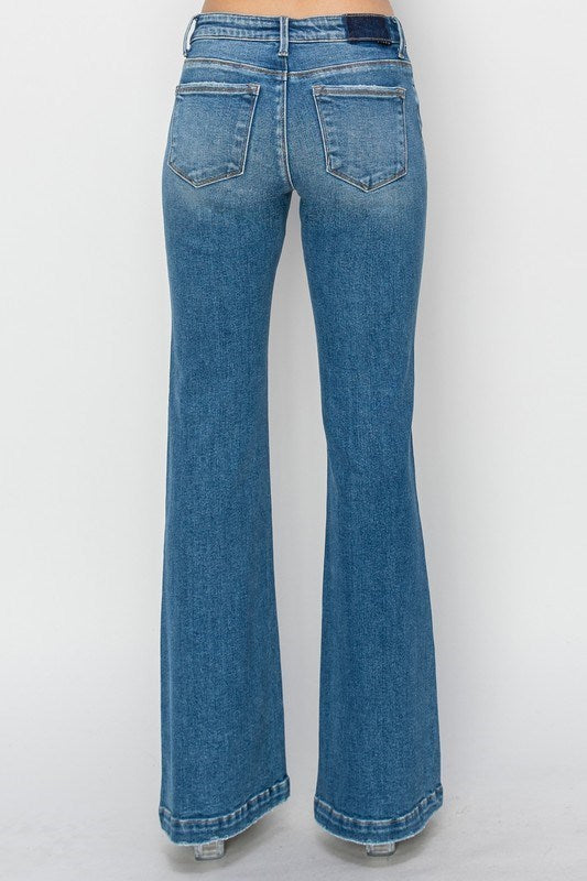 Mabel Low-Rise Flare Jeans