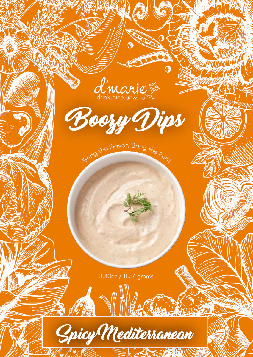 Boozy Dips - Spicy Mediterranean