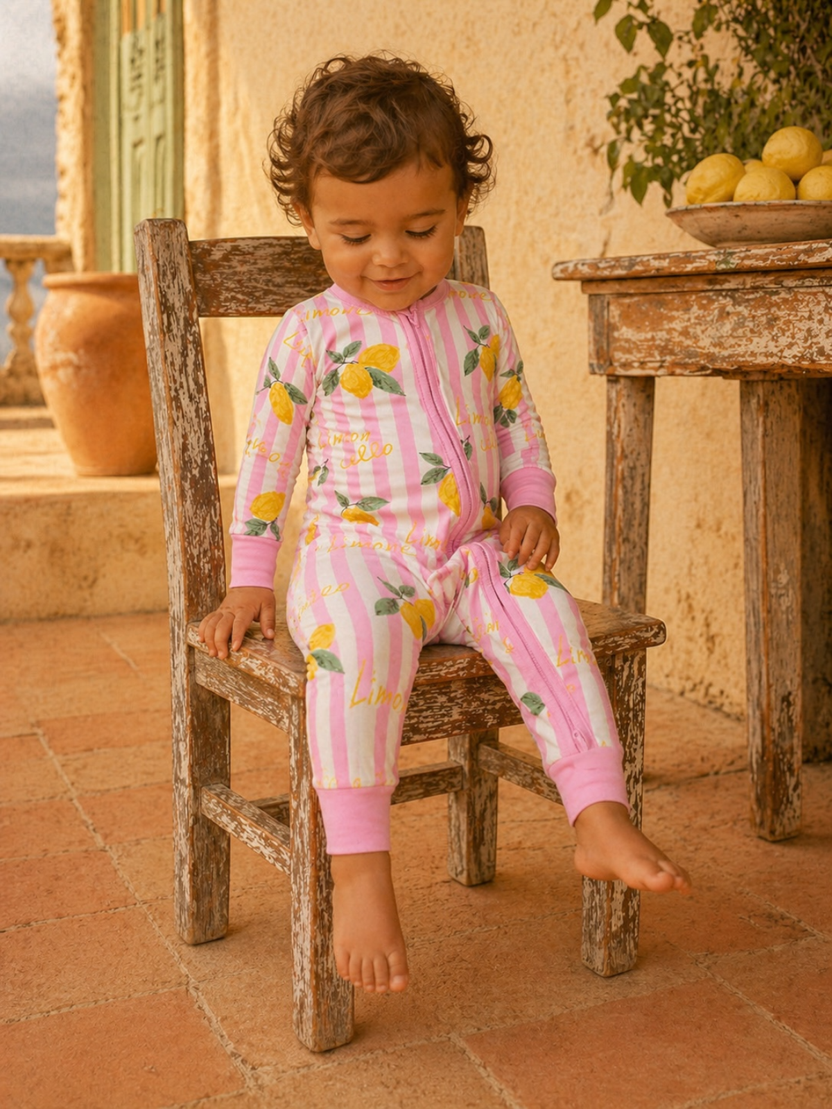 Lemon Amore Romper