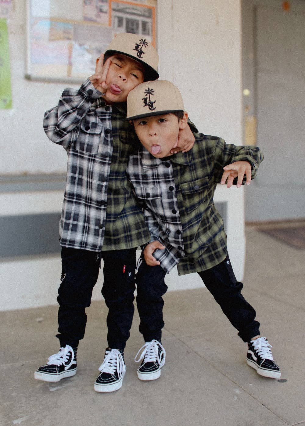 Two-Tone Flannel Black/Green