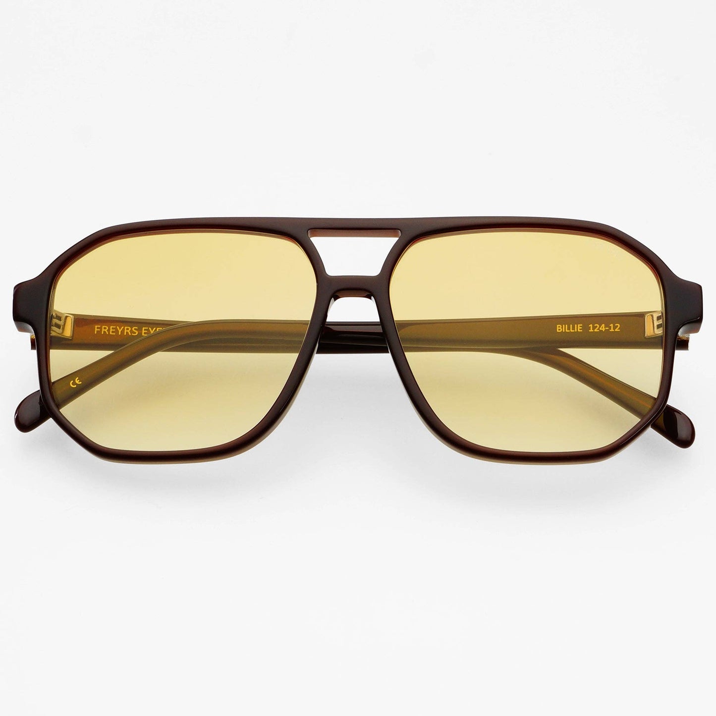 Billie Tortoise Gold Mirror Sunglasses