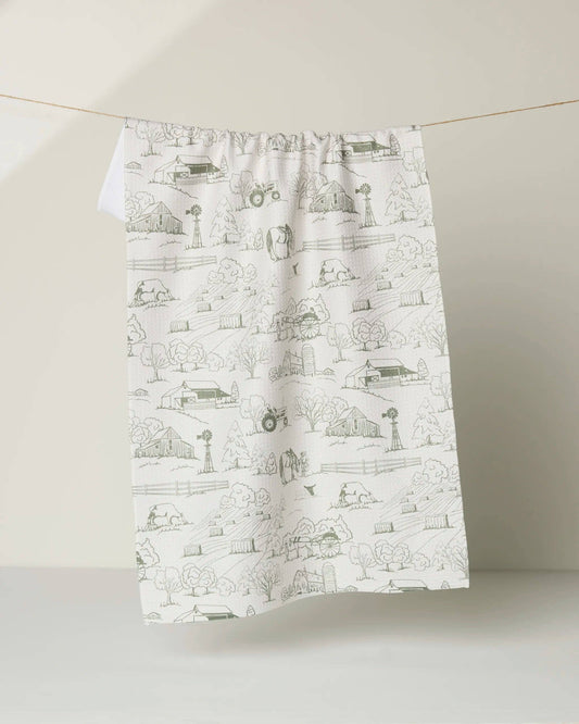 Farmyard Tea Towel