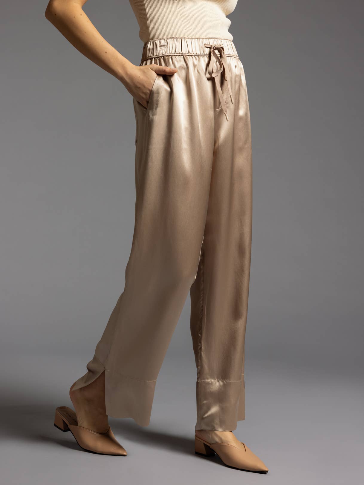 Dawn Pants with Elastic Waist