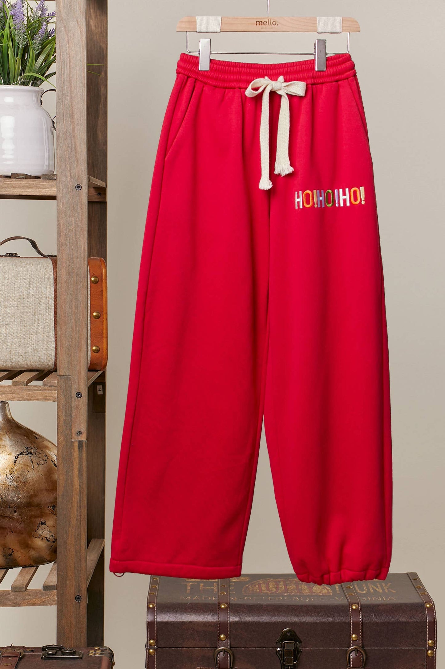 Christmas Pants with Lettering