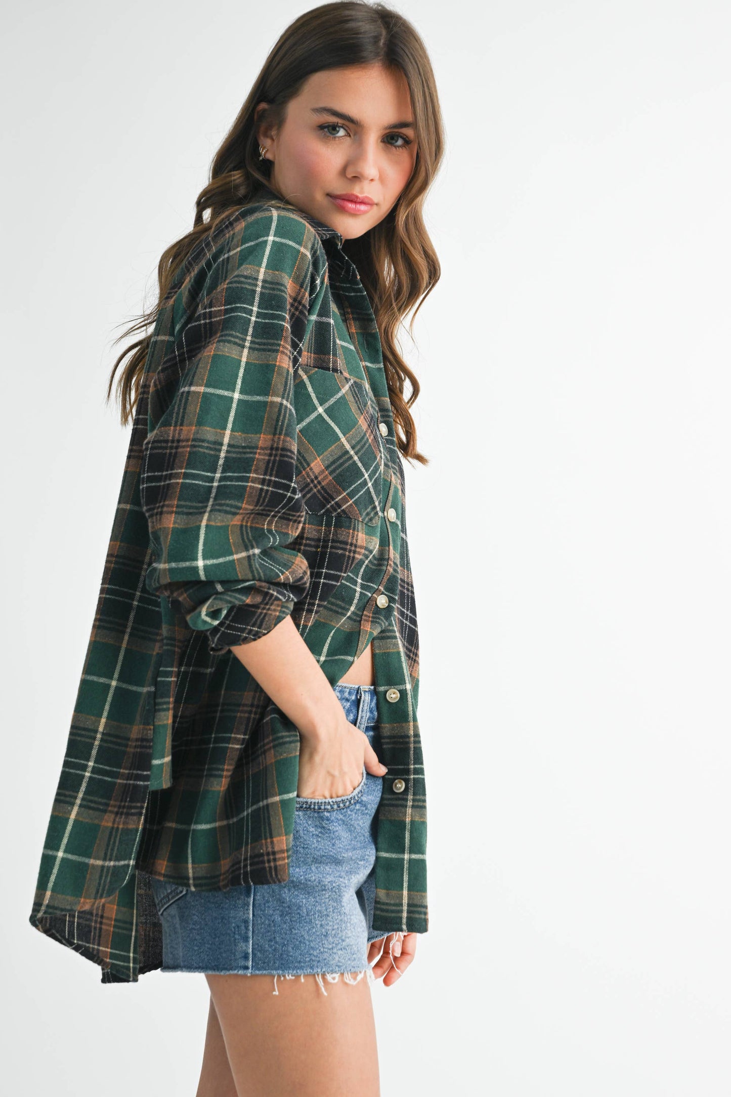Katie Flannel Shirt