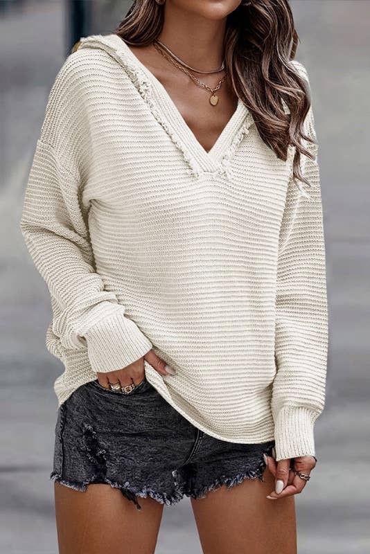 Jena Oversized Sweater with Hood