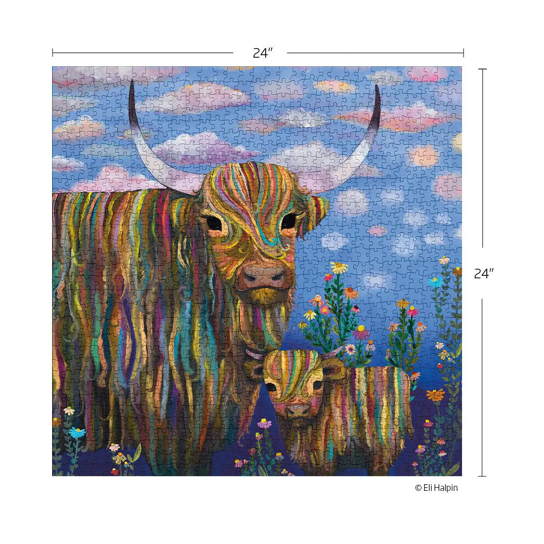 Highland Cow Puzzle