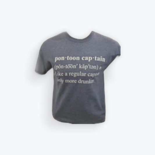 Pontoon Captain Funny Graphic Unisex Shirt