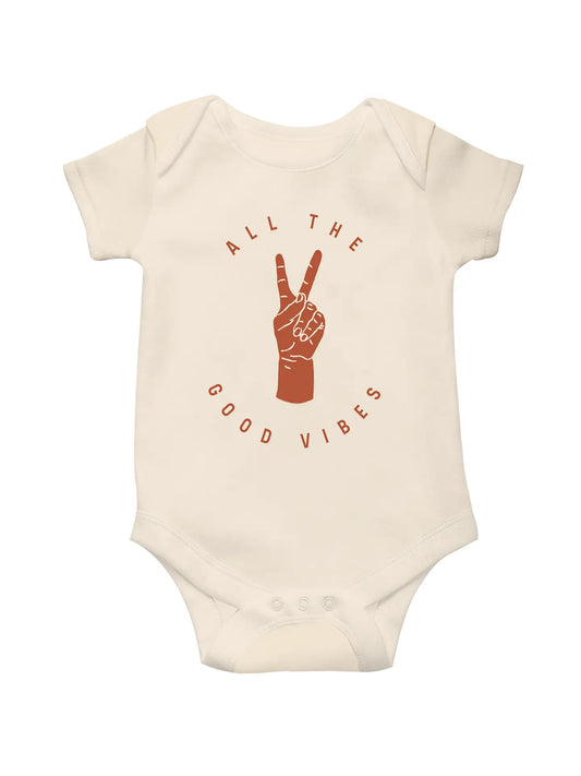 Good Vibes Baby Onesie